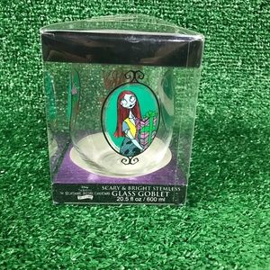 Disney Jack, Sally & ZeroGlass Goblet
